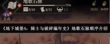 地下城堡4骑士与破碎编年史中裂石村山洞的开启攻略