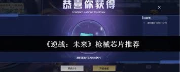 逆战未来芯片的搭配方案有哪些