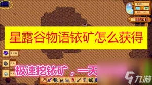 星露谷物语里黄金矿石能在哪些地方找到呀