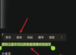 文小言复制文字的方法是什么