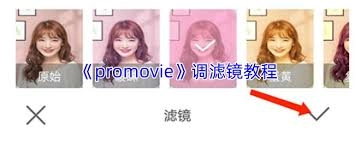 promovie里蓝色滤镜的调出方法是怎样的