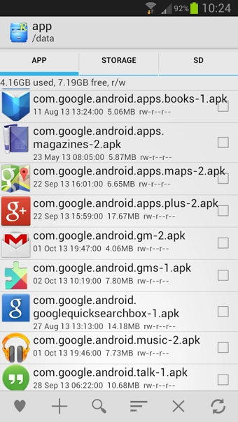 RE文件管理器(Root Explorer)图2