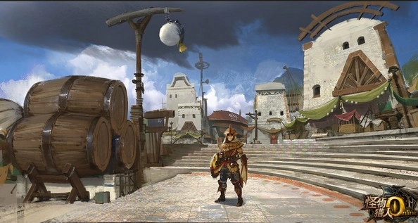 《怪物猎人OL》截图探秘：重走失落的文明轨迹