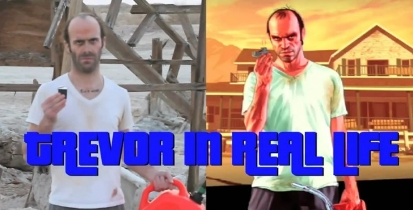 国外玩家化身GTA5角色行为古怪的叔叔