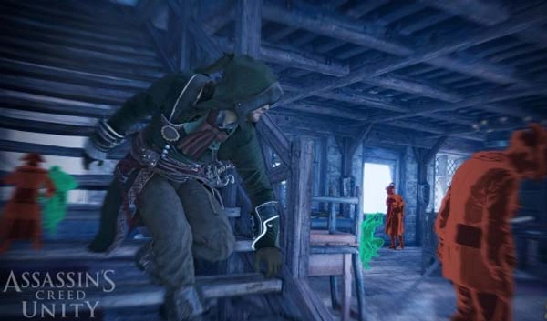 刺客信条：大革命新画面公布男主角与女神相遇