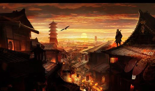 网友自发设计武士刺客形象，《刺客信条》日本版本正式推出