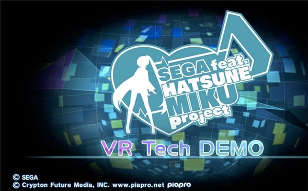 《初音未来》在“初音未来：魔法的未来2015”展会上开放了试玩环节