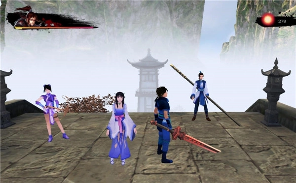 《御天降魔传》MOD被乱入：4位主角怎么看着像仙剑4的？