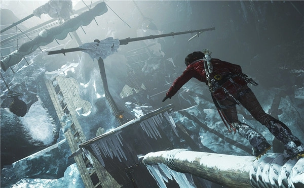 《古墓丽影：崛起》开场CG视频正式发布劳拉于极寒风雪中展开探险！