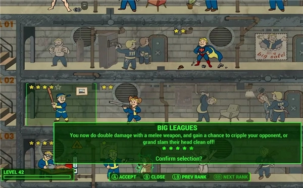 PGW2015活动上《辐射4》实机演示：Perk技能呈现血腥攻击画面