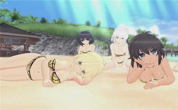 《闪乱神乐：少女们的抉择》福利内容展示：乳摇爆衣与互动抚摸环节！