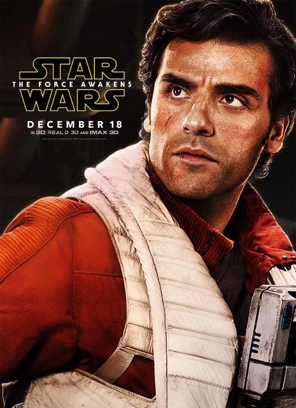 《星球大战7》反抗军队领导人角色海报最新曝光！