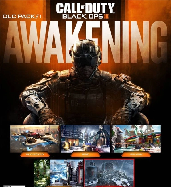 《使命召唤12：黑色行动3》的首个地图包“觉醒”已正式公布
