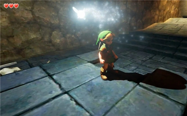 虚幻4引擎重制的《塞尔达传说：时之笛》演示，尽显独特韵味