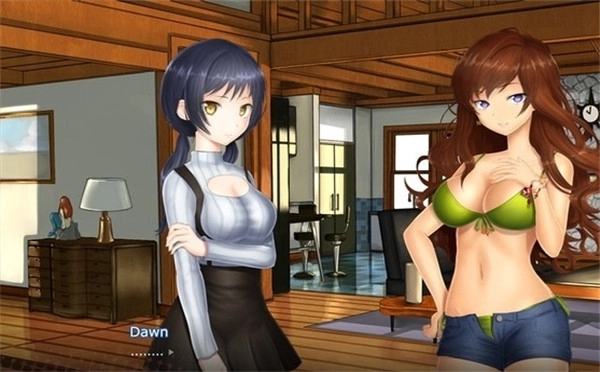 视觉小说新作《抓住画布》正式公布，一男三女的设定充满激情火花！