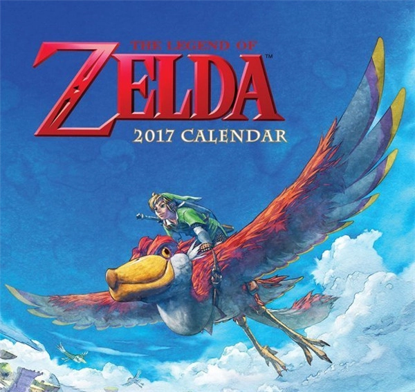 《塞尔达传说》壁纸抢先看2017年日历8月9日正式发售