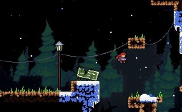 横版平台跳跃新游《蔚蓝Celeste》玩法别具一格