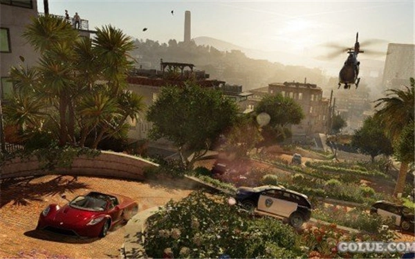 《看门狗2》宣称旧金山场景画质卓越，在PS4Pro平台上有望呈现栩栩如生的效果