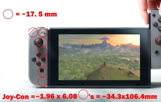 任天堂Switch尺寸详细参数掌机爱好者速来了解