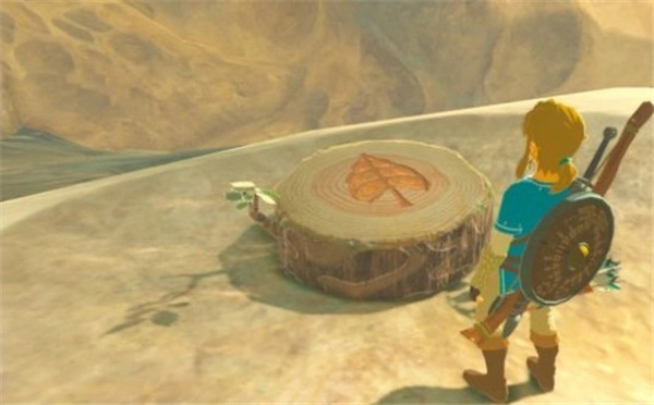《塞尔达传说：荒野之息》新截图流出，神秘树叶符文亮相