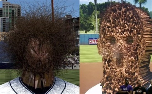 史上最惊悚漏洞！《美国职业棒球大联盟17》头脸模型彻底崩坏