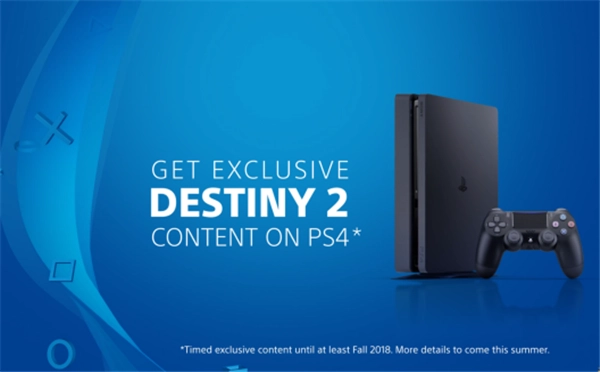 《命运2》PS4版本将享有DLC限时独占权益，且会率先开启BETA测试