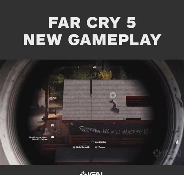 IGN独家公布《孤岛惊魂5》演示弓箭暗杀玩法超带感