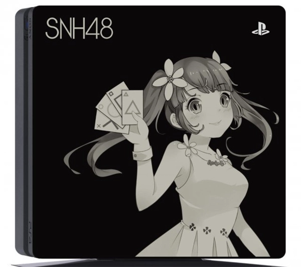 SNH48美少女偶像主题PS4定制面板正式发布直击宅男心动点