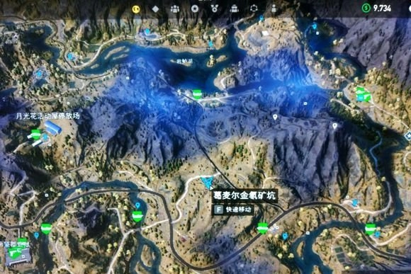 《孤岛惊魂5》葛麦尔金氡矿坑的具体位置在哪里？这里有矿坑位置的图文解析