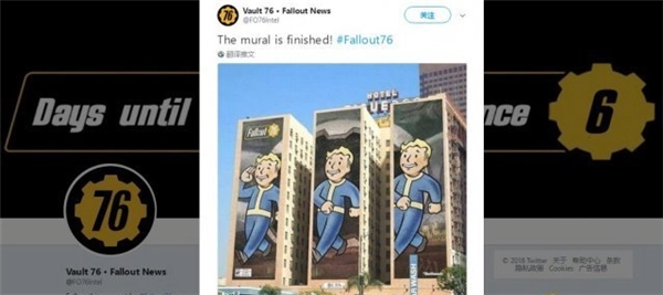 《辐射76》与《蜘蛛侠》的巨型海报高达8层楼，视觉效果震撼人心！