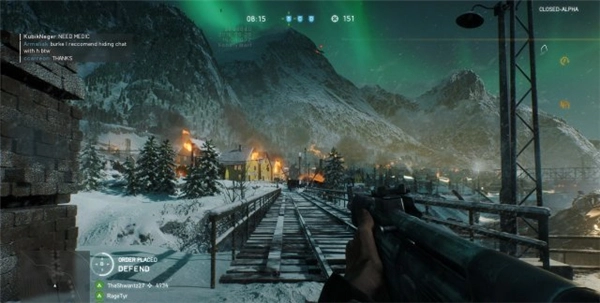 《战地5》内测版高清截图欣赏雪地风光令人陶醉