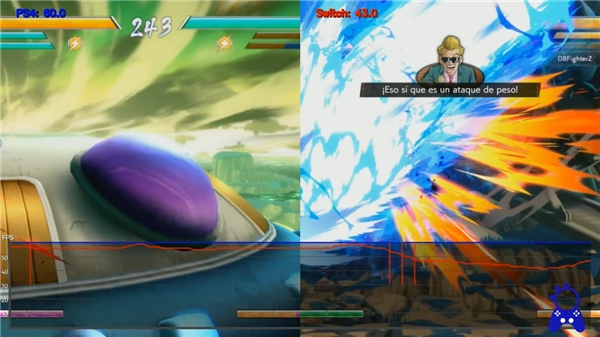 Switch版《龙珠战士Z》与PS4版的对比：画面表现相近，帧率稳定性欠佳
