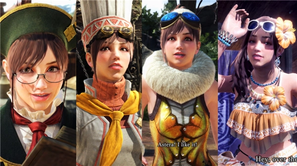 《怪物猎人世界》美化MOD让接待员颜值飙升，效果堪比整容