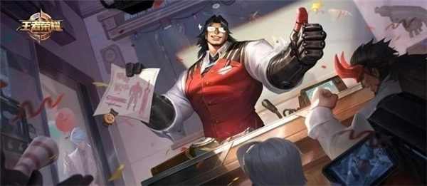 《王者荣耀》项羽新皮肤原画曝光科学家造型展现成熟男性魅力