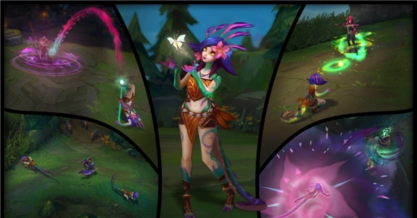 LOL新英雄“万花通灵妮蔻”预告正式发布皮肤原画抢先看