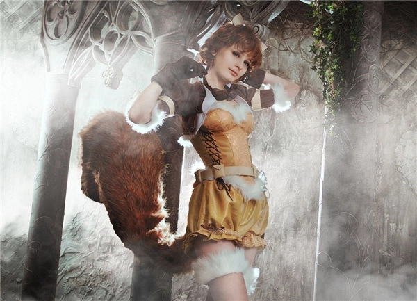 毛妹化身漫威英雄松鼠女，这位放倒灭霸的头号BUG少女来啦