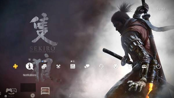 《只狼》PS4免费主题正式上线主角持刀待战尽显锋芒