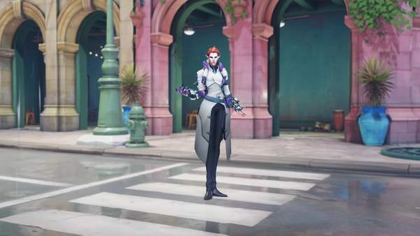 《守望先锋》莫伊拉科学家皮肤指甲设计成针筒造型科技感拉满