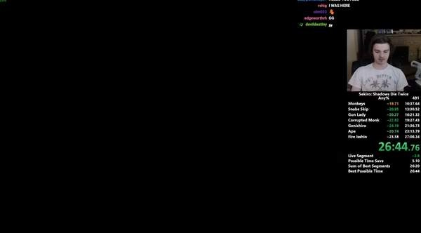 强中更有强中手！大神以26分44秒刷新《只狼》速通纪录