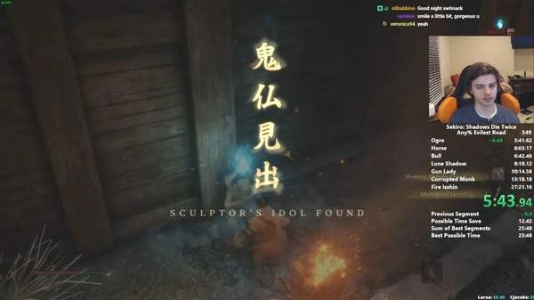 新邪道玩法横空出世！大神以26分25秒的成绩刷新《只狼》速通纪录