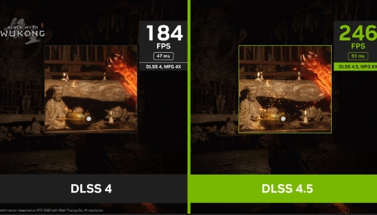 帧数飙升！外媒实测DLSS4.5：帧生成技术迎来重大突破！