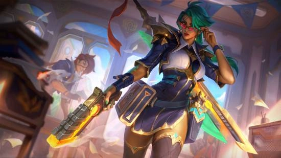 《英雄联盟》新皮肤提前看莎弥拉、贝蕾亚在列