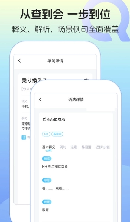 日语单词语法学习