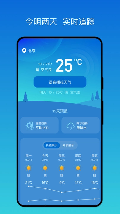 秒测天气手机版图1