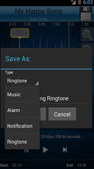 MP3 Cutter绿剪刀(截歌软件)安卓汉化版图3
