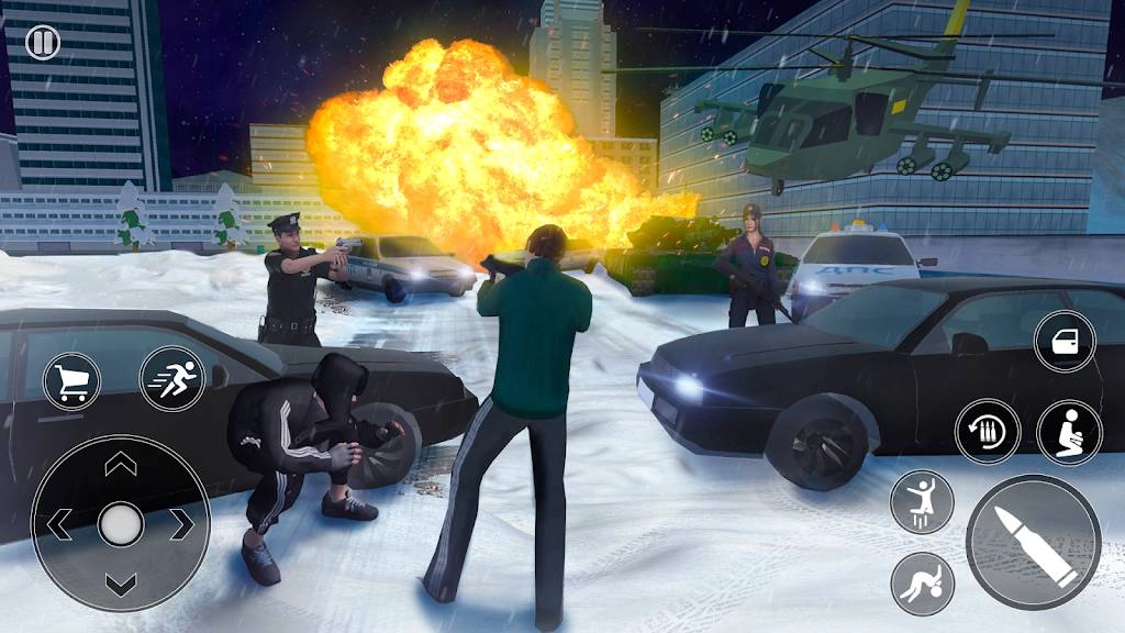 土匪之城街头之战图2