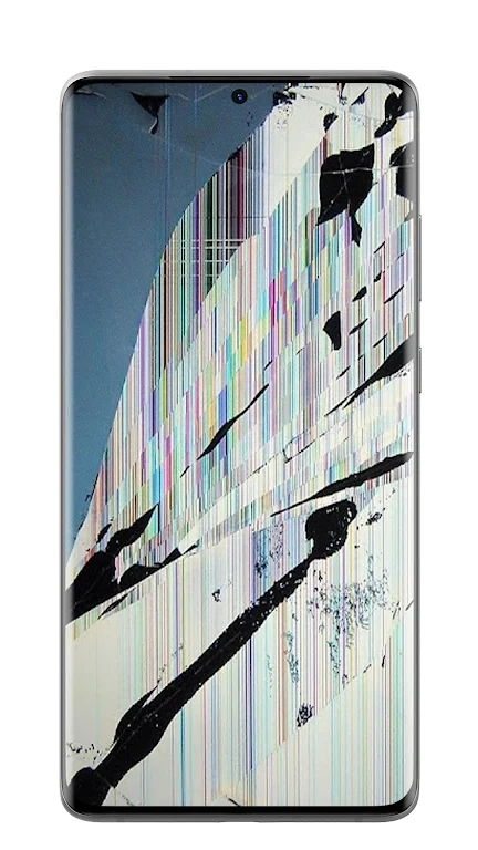 碎屏恶作剧壁纸图1
