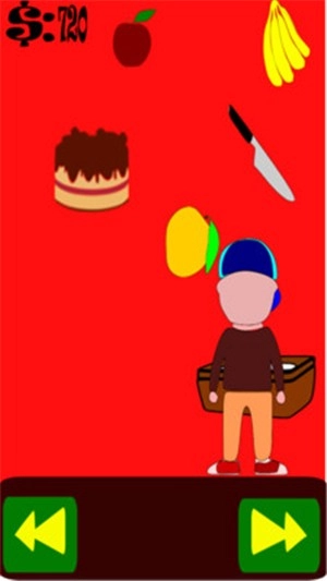 疯狂接水果