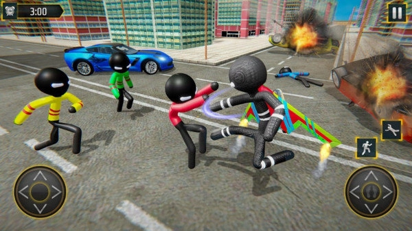 喷气飞行火柴人图3