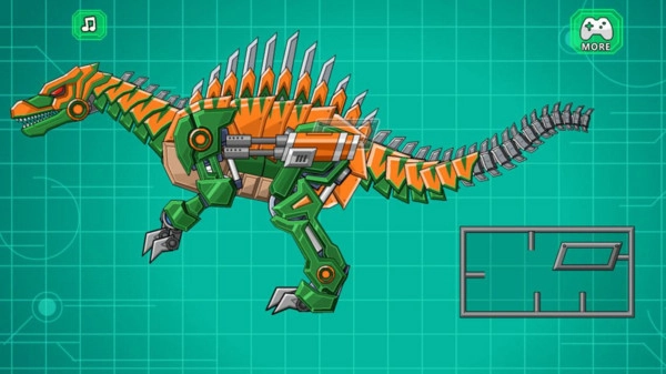机器棘龙组装机器恐龙大战免费原版图1